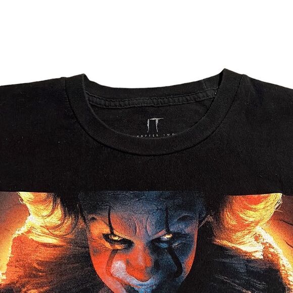 IT Chapter Two T-Shirt Men’s Size XL Black Clown Stephen King Horror Movie Tee - Picture 3 of 9